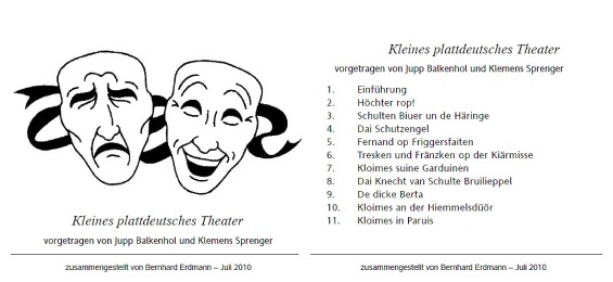 Kleines plattdeutsches Theater